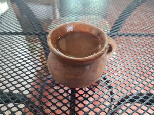 Chai tea at Loving Hut - San Cristobal in San Cristobal De Las Casas