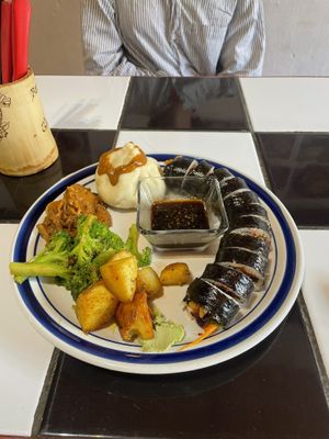 Loving hut set   at Loving Hut - San Cristobal in San Cristobal De Las Casas