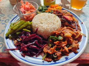 Bulbogi 130 pesos at Loving Hut - San Cristobal in San Cristobal De Las Casas