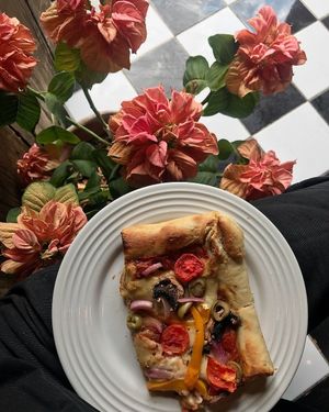 Pizza at Loving Hut - San Cristobal in San Cristobal De Las Casas