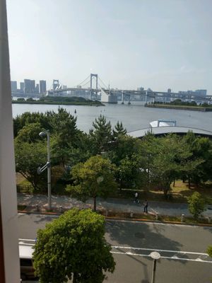 view at Monsoon Cafe - Aqua City Odaiba in Tokyo