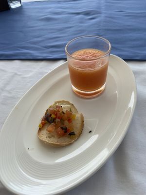 Starter  at Just Veg in Kanifushi