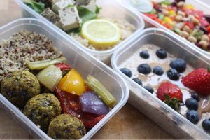 meal preps.  at Kou's Kitchen in Cardiff