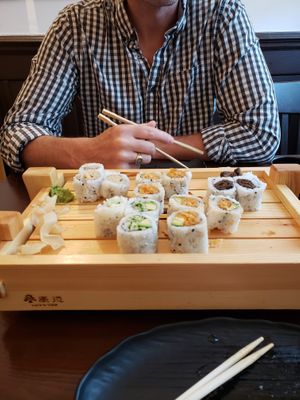 A little spread :) at Sushi Nori in Napanee
