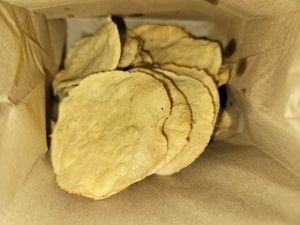 Chips #Veganuary at La Taqueria Vegiee in Tijuana