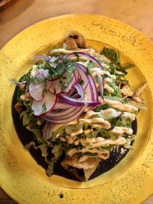 Flautas  at La Taqueria Vegiee in Tijuana