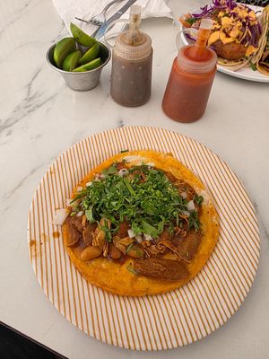  at La Taqueria Vegiee in Tijuana