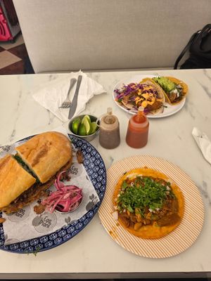  at La Taqueria Vegiee in Tijuana