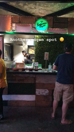 The cuteness   at La Taqueria Vegiee in Tijuana