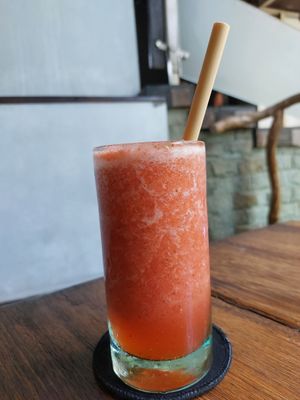 Strawberry Lemonade😋👍😊🍓 at Clear Cafe in Ubud
