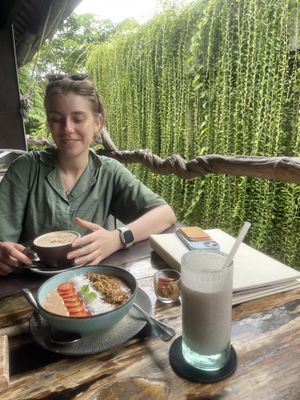   at Clear Cafe in Ubud