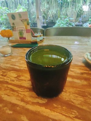 Green Juice at Clear Cafe in Ubud