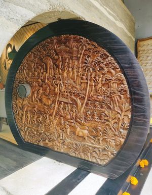 Funky Door at Clear Cafe in Ubud