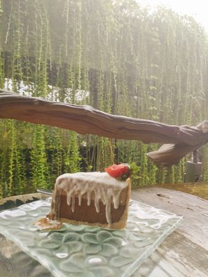 Chocolate Pie at Clear Cafe in Ubud