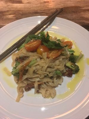 pasta at Clear Cafe in Ubud