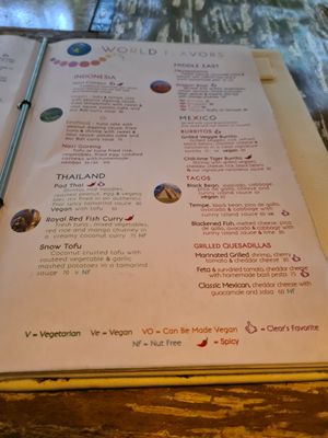 Vegan tacos at Clear Cafe in Ubud