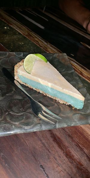 Raw Key Lime Pie  at Clear Cafe in Ubud
