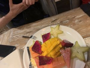 Fruit  at Clear Cafe in Ubud