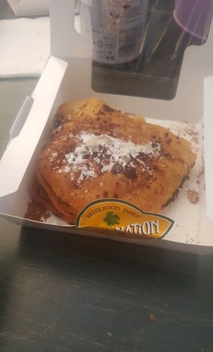 Pastry at Vegan Nation in Athens