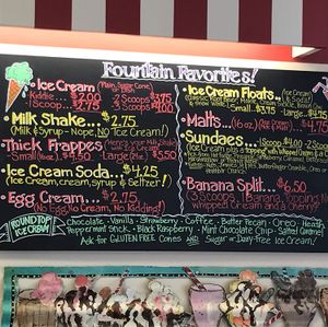 float menu can be made with vegan ingredients at Waltz's Soda Fountain in Damariscotta
