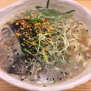 Mushroom umami ramen at Fat Ramen in Helsinki
