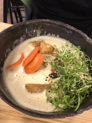 Tofu ramen  at Fat Ramen in Helsinki