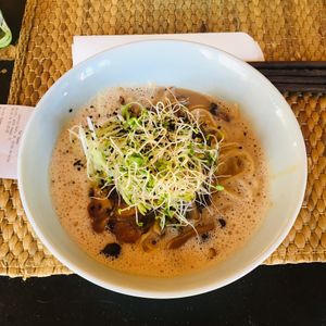Mushroom ramen at Fat Ramen in Helsinki