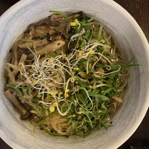 Mushroom ramen  at Fat Ramen in Helsinki