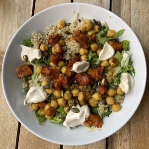 Salad “La coqueta" at La Pajarita in Tenerife