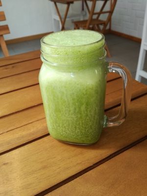 batido verde at La Pajarita in Tenerife