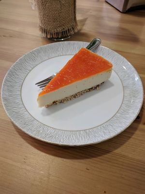cheesecake at La Pajarita in Tenerife