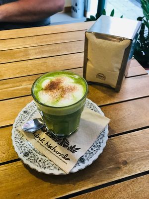 Matcha Latte at La Pajarita in Tenerife