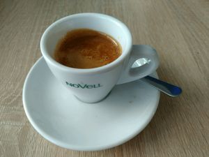 Very good espresso, original Italian coffee specialties at Cervecería Passion in Gran Canaria