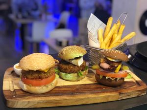 Passion burger at Cervecería Passion in Gran Canaria