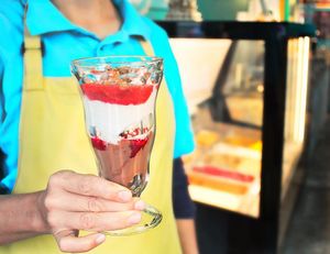 Gelato Sundae at Joylato in Reykjavik