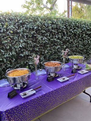 Vegan catering by Rice N Spice.  An excellent service !  at Rice N' Spice in Anaheim