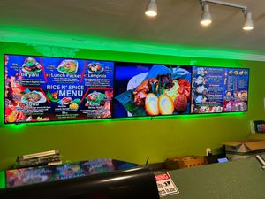 Menu at Rice N' Spice in Anaheim