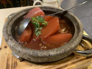 Turnip. Too much and too bitterr  at Yunlaiju - Windlucky - Nanshan District in Shenzhen