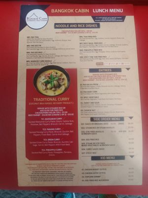   at Bangkok Cabin in Kennesaw