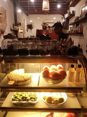 Entrance at Cabin Fig Tree Cafe in Kuching