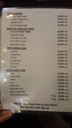 . at Phuc Thien in Ho Chi Minh City