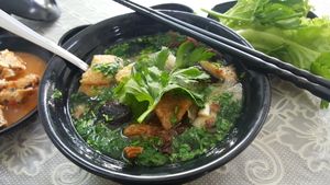 hu tieu (rice noodles) at Phuc Thien in Ho Chi Minh City