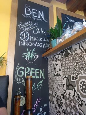 the restaurant at Dr Ben Bistro in Santo Domingo