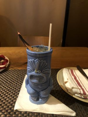 Caliente cocktail  at TIME Vegetarian Kitchen in Santo Domingo