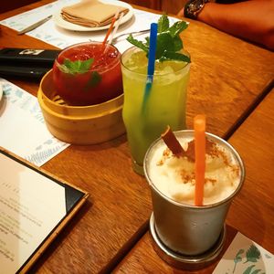 Drinks  at TIME Vegetarian Kitchen in Santo Domingo