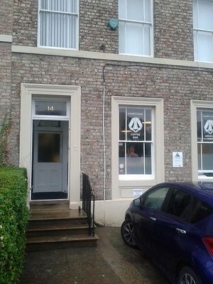 Outside at Grumpy Panda Slice Shop & Deli in Gateshead