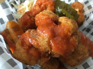 Buffalo Cauli wings at Grumpy Panda Slice Shop & Deli in Gateshead