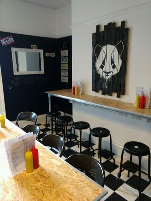 diner at Grumpy Panda Slice Shop & Deli in Gateshead