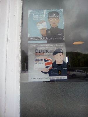 Discount for Emergency Service staff & Armed Forces staff discount available at Grumpy Panda. at Grumpy Panda Slice Shop & Deli in Gateshead