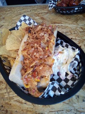 Philly cheese steak sandwich. #WeHaveAllTheVeganNoms at Grumpy Panda Slice Shop & Deli in Gateshead